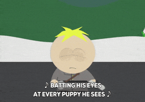 butters stotch singing GIF by South Park 