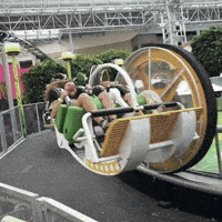 Roller Coaster Thumbs Up GIF