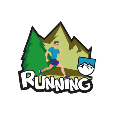 Runners Running Sticker by Pescocostanzo Mountain Resort for iOS ...