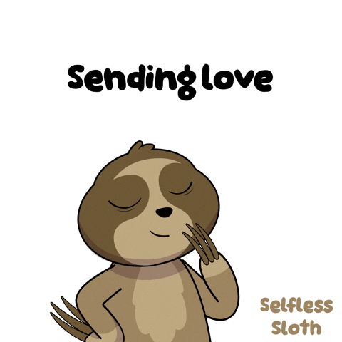 My Love Sloth GIF by VeeFriends