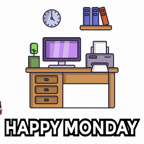 Monday Morning Work GIF