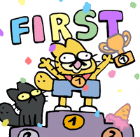Celebration Win Sticker