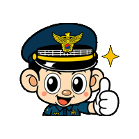 policeKR 마약예방 nostart 경찰청 Sticker
