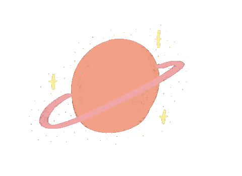 jaaiddeenn happy space night colorful Sticker