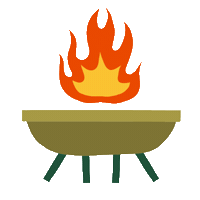 BaseCamp59 basecamp59 basecamp59mb basecamp59firepit Sticker