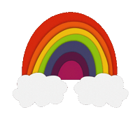 Rainbow Create Sticker