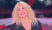 Antonella Clerici Kiss GIF by The Voice of Italy