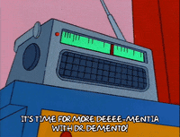 season 6 radio in room GIF