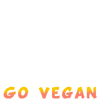 Go Vegan Sticker