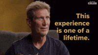 Experience is One of a Lifetime