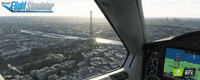 Flight Simulator Airplane GIF by NVIDIA GeForce
