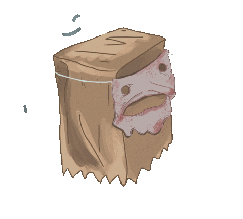 Sad Art Sticker by crumblytoast