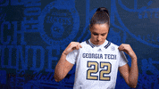 Georgia Tech Basketball GIF by Georgia Tech Yellow Jackets