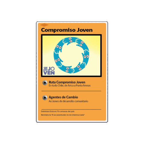 Injuv Chile Sticker by INJUV