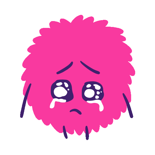 SkritterHQ sad crying upset lonely Sticker
