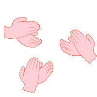 Clap Hands Sticker by Gocase