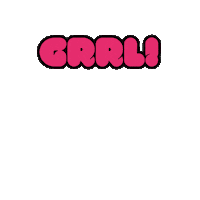 K027 girl rock punk wild Sticker