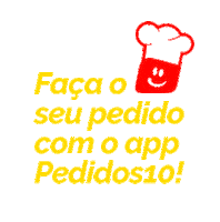 Food Delivery Sticker by Pedidos10 BR