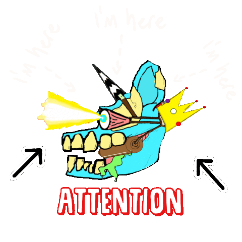 Look At Me Sticker