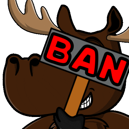 DoYouMoose giphyupload nft blockchain kick Sticker