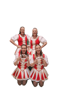 coloniarutwiess colonia tanzgruppe tanzcorps rutwiess Sticker