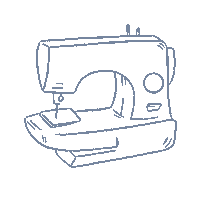 Sewing Couture Sticker by Lise Tailor