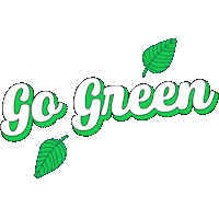 leaf go green Sticker by Moli Fernyx