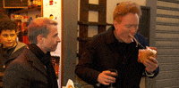 conan italy eating GIF by Team Coco