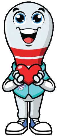 Bowling Ball Sticker by Rab's