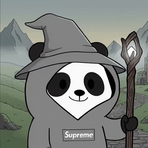 Walking Wizard GIF by Pandu Pandas