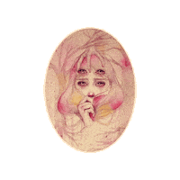 julianahellmuth watercolor filipina juliana watercolor painting Sticker