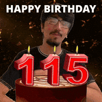 115 Birthday GIF