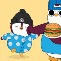 Hungry Penguin GIF by Pudgy Penguins
