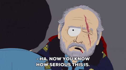 security bleeding GIF by South Park 