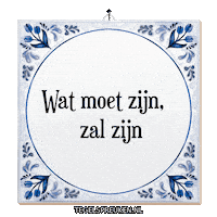 Hoop Rust Sticker by Tegelspreuken.nl