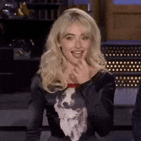 Sabrina Carpenter Wave GIF