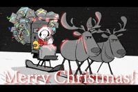Merry Christmas GIF by CC0 Studios