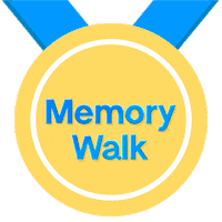 AlzheimersSociety dementia alzheimers alzheimers society memory walk Sticker
