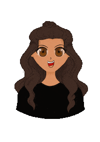 Happy Girl Sticker