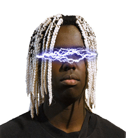 lightning thunder Sticker by K-phax