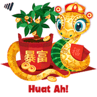 Chinese New Year Huatah Sticker by ManpowerGroup Singapore