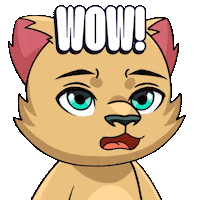 I Want It Wow Sticker by Kabu