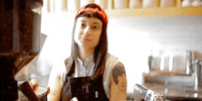 blue bottle ugh GIF by Julieee Logan