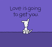 i love you hearts GIF by Chippy the dog