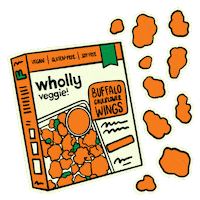 Whollyveggie football green health vegan Sticker