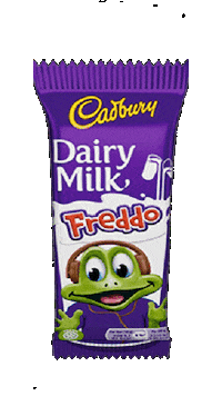 Cadburyworld freddo cadbury world cadbury freddo freddo chocolate Sticker