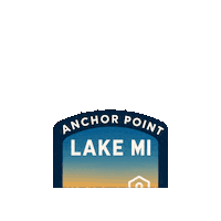 Lake Michigan Sticker by AnchorPointVaca
