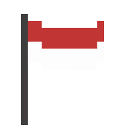 Art Waving Sticker