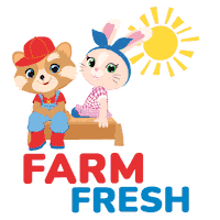 summerandtodd summer apple farm veggie Sticker