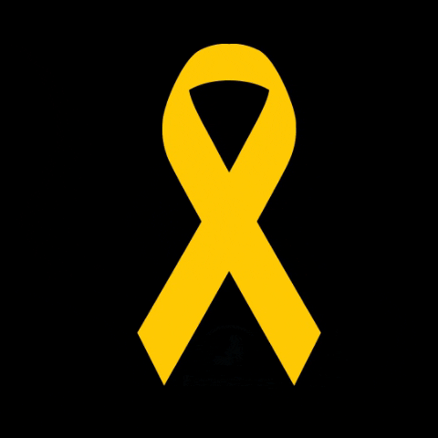korentory giphygifmaker yellow ribbon endo GIF